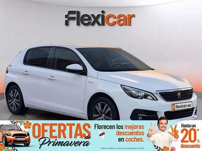 Usado Peugeot 308 Style 130 CV (95 kW) 2020 Blanco Berlina