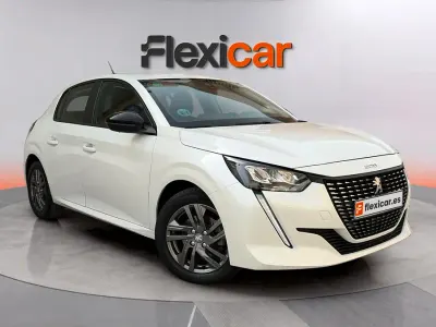 Usado Peugeot 208 Active 101 CV (74 kW) 2022 Blanco Utilitario