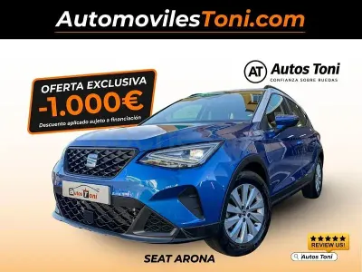Usado Seat Arona Xperience 110 CV (80 kW) 2023 Azul SUV