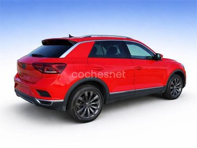 Usado VW T-Roc Sportline 150 CV (110 kW) 2021 Rojo SUV