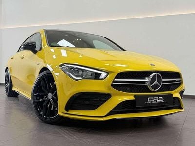 Usado Mercedes C220 AMG 306 CV (225 kW) 2019 Amarillo Coupe