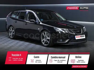 Usado Saab 9-3 280 CV (205 kW) 2008 Negro Utilitario