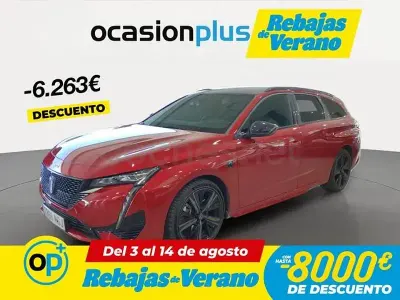 Usado Peugeot 308 SW GT 225 CV (165 kW) 2023 Rojo Familiar