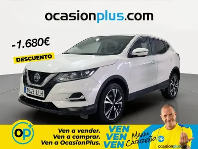 Usado Nissan Qashqai N-Connecta 115 CV (84 kW) 2020 Blanco SUV