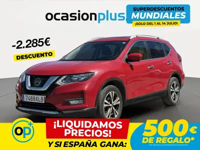 Usado Nissan X-Trail N-Connecta 130 CV (95 kW) 2018 Rojo SUV