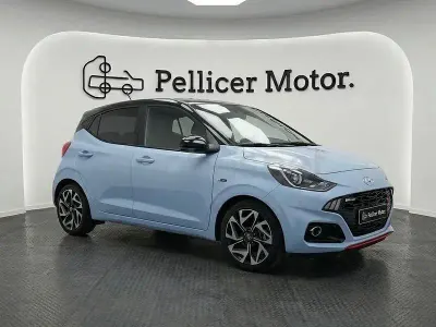 Usado Hyundai i10 N Line 100 CV (73 kW) 2021 Azul Utilitario