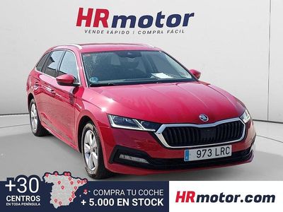 Rojo Usado 2021 Skoda Octavia Ambition Familiar | 17.990 € (Precio justo)