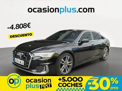 Usado Audi A6 S-Line 204 CV (150 kW) 2023 Negro Berlina