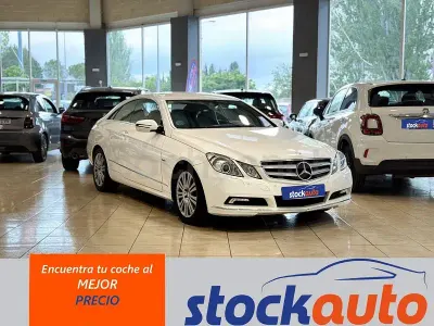 Käytetty Mercedes E250 Elegance 204 HP (150 kW) 2009 Valkoinen Coupe - kaksiovinen