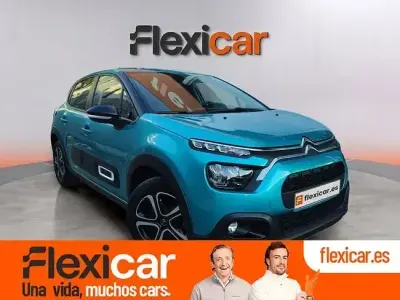Usado Citroën C3 Feel 83 CV (61 kW) 2022 Azul Utilitario