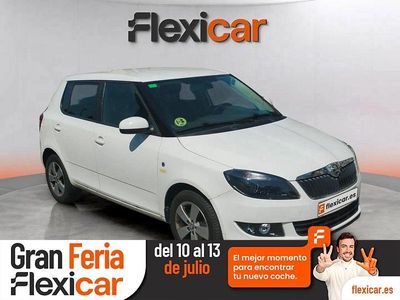 Usado Skoda Fabia GreenLine 75 CV (55 kW) 2014 Blanco Utilitario