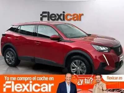 Usado Peugeot 2008 Active 100 CV (73 kW) 2021 Rojo SUV