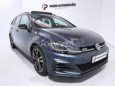 Azul Usado 2017 VW Golf VII GTD Familiar | 19.900 € (Precio justo)