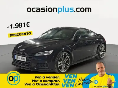 Usado Audi TT 230 CV (169 kW) 2017 Negro Coupe
