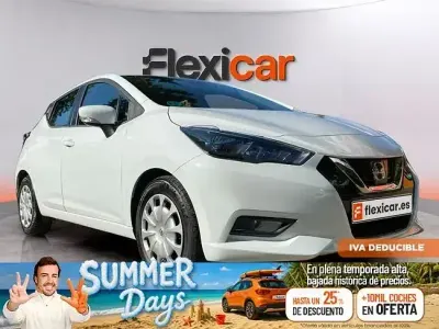 Usado Nissan Micra Acenta 92 CV (67 kW) 2022 Blanco Utilitario