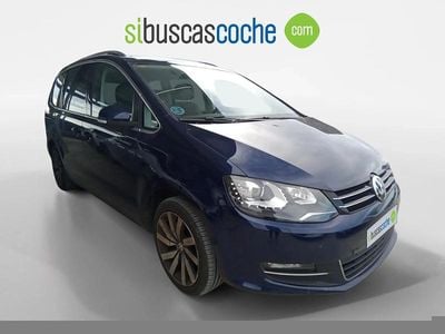 Usado VW Sharan Sportline 177 CV (130 kW) 2020 Azul Monovolumen