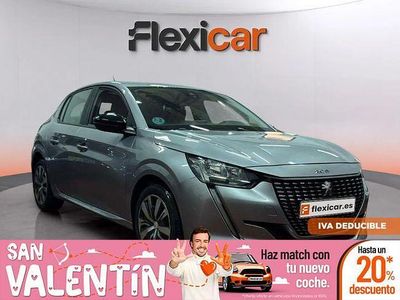 Usado Peugeot 208 Active 100 CV (73 kW) 2023 Gris Utilitario