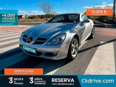 Usado Mercedes SLK200 163 CV (119 kW) 2007 Gris Descapotable