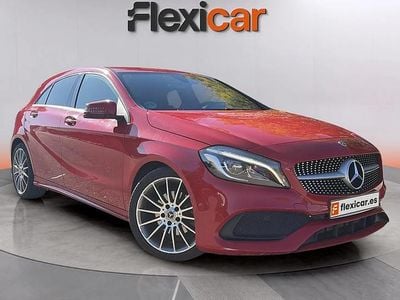 Usado Mercedes A200 AMG line 140 CV (102 kW) 2017 Rojo Utilitario