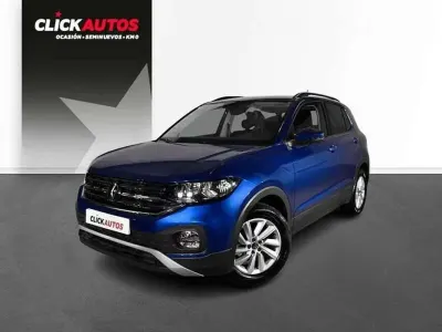 Usado VW T-Cross Advance 110 CV (80 kW) 2023 Azul SUV