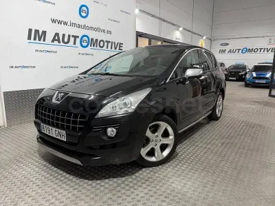 Usado Peugeot 3008 Sport 150 CV (110 kW) 2009 Negro Familiar