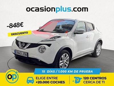 Blanco Usado 2016 Nissan Juke Acenta SUV | 11.450 € (Precio justo)