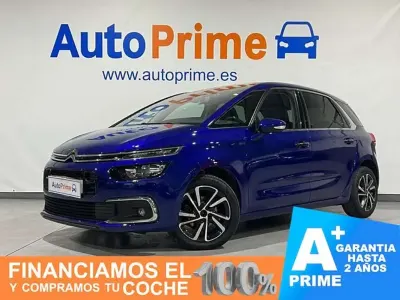 Usado Citroën C4 Picasso Feel 120 HP (88 kW) 2017 Azul Monovolume