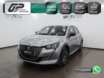 Usado Peugeot e-208 Active 100 kW (136 CV) 2022 Gris Utilitario