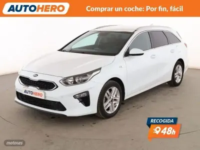 Usado Kia Ceed 140 CV (102 kW) 2019 Blanco Utilitario