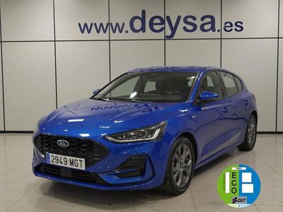 Usado Ford Focus ST-Line 125 CV (91 kW) 2023 Azul Berlina