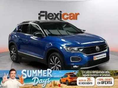 Usado VW T-Roc Sportline 115 CV (84 kW) 2019 Azul SUV