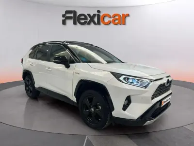 Usado Toyota RAV4 Hybrid Luxury 222 CV (163 kW) 2019 Blanco SUV