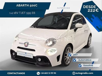 Blanco Usado 2017 Abarth 500C Descapotable | 14.890 € (Buen precio)