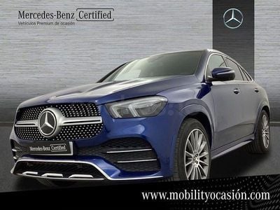 Usado Mercedes GLE350 AMG line 272 CV (200 kW) 2021 Azul brillante Coupe