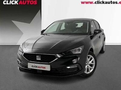 Usado Seat Leon Style 130 CV (95 kW) 2024 Negro