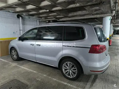 Usado VW Sharan Advance 177 CV (130 kW) 2014 Gris / plata Monovolumen
