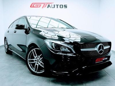 Usado Mercedes CLA200 AMG 136 CV (100 kW) 2018 Negro Utilitario