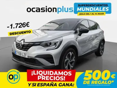 Usado Renault Captur RS Line 158 CV (116 kW) 2022 Gris SUV