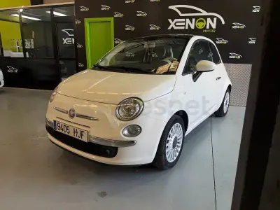 Usado Fiat 500 Lounge 69 CV (50 kW) 2012 Blanco Berlina