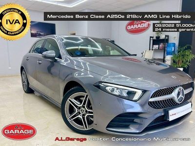 Usado Mercedes A250 218 CV (160 kW) 2022 Gris / plata Berlina