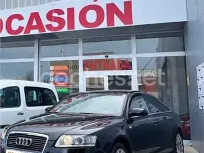 Usado Audi A6 225 CV (165 kW) 2004 Negro Berlina