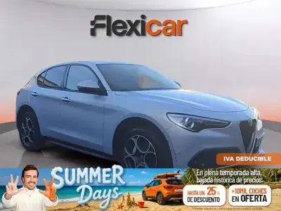 Usado Alfa Romeo Stelvio Sprint 160 CV (117 kW) 2022 Gris SUV