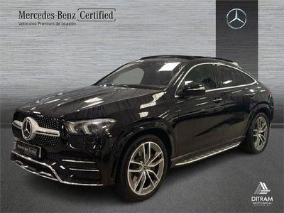 Usado Mercedes GLE350 AMG line 333 CV (244 kW) 2021 Negro Coupe