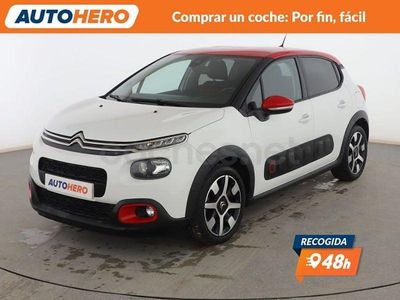 Usado Citroën C3 PureTech 82 CV (60 kW) 2019 Blanco Utilitario