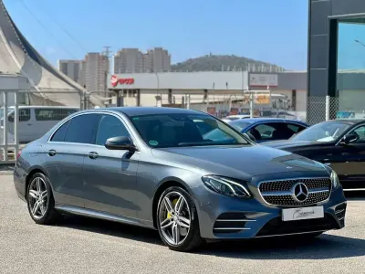 Usado Mercedes E350 258 CV (189 kW) 2017 Plateado Berlina