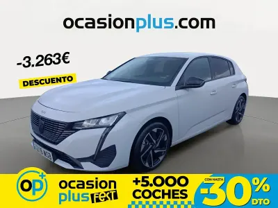 Usado Peugeot 308 Allure 130 CV (95 kW) 2024 Blanco Berlina