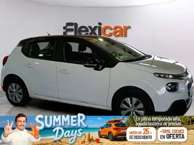 Usado Citroën C3 Feel 82 CV (60 kW) 2018 Blanco Utilitario