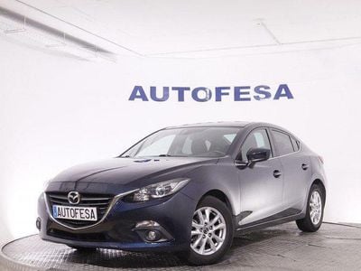 Usado Mazda 3 105 CV (77 kW) 2016 Azul Berlina