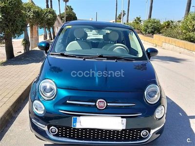 Usado Fiat 500 Lounge 69 CV (50 kW) 2016 Azul Berlina