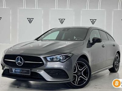 Gris Usado 2021 Mercedes CLA250e Shooting Brake Familiar | 31.500 € (Precio justo)